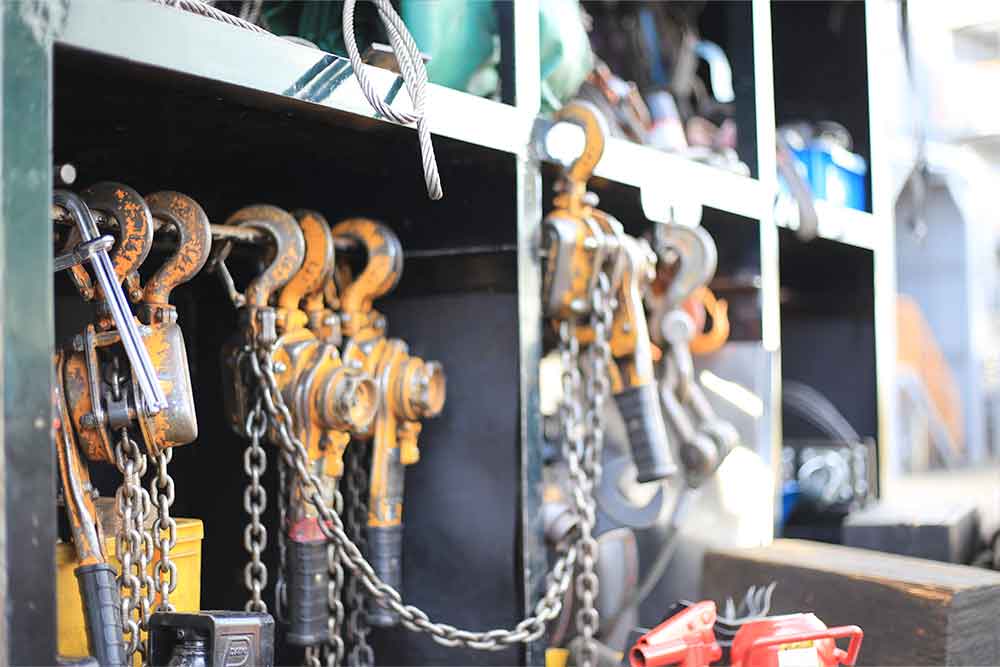 写真：作業風景